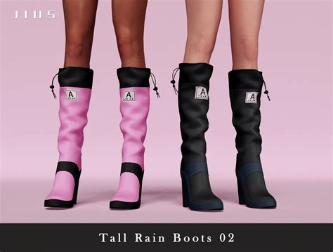 Roli Cannolis Scrumptious Cc Corner Jius Sims Rain Boots Collection