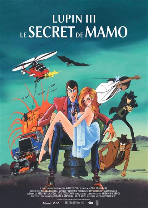 With omar sy, vincent londez, ludivine sagnier, hervé pierre. Affiche du film Lupin III : Le secret de Mamo - Affiche 1 ...