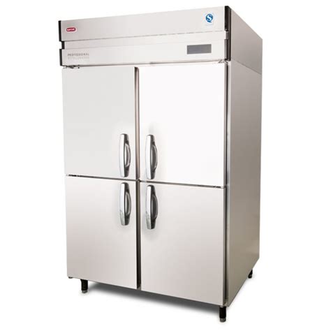 4 Doors Reach In Commercial Professional Refrigerator And Freezer