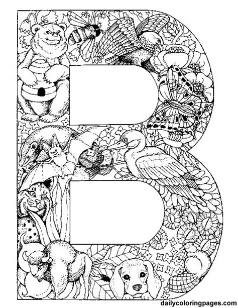 Daily Coloring Pages Alphabet At Free Printable