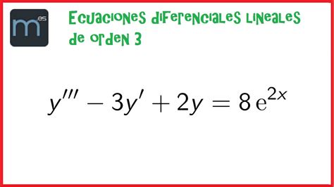Ecuaciones Diferenciales Lineales 874