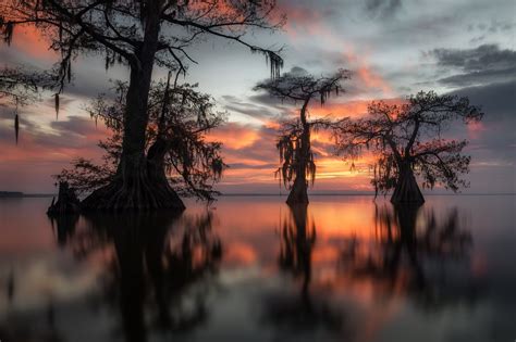 Louisiana December 2017 Landscape Features Beautiful Landscapes Sunset