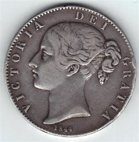 United Kingdom Crown 5 Shilling 1844 Victoria Catawiki