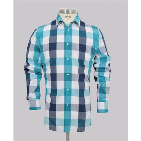 Kurt Geiger Reg Fit Bold Check Shirt