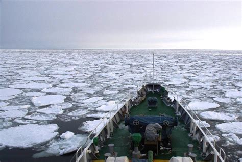 Coast Guard Confirms Winters First Ice Floes In Sea Of Okhotsk The