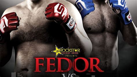 strikeforce poster for fedor vs henderson on july 30 in chicago