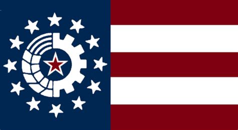 Flag Of The Commonwealth Of America I Put Together For A Recent Game Of