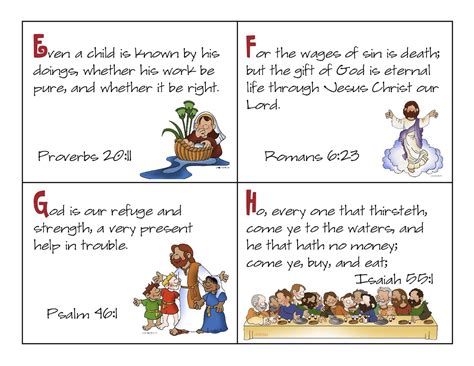 8 Best Images Of Printable Kjv Abc Bible Verses Abc Bible Verses