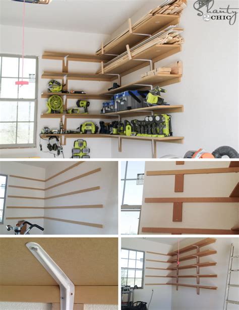 Sliding shelves are a great way to make garage organization easier. 30 Great DIY Ideas for Garage Storage and Organization