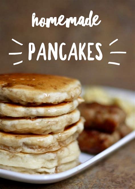 Old Fashioned Homemade Pancakes Recipe Basics A Cowboys Wife