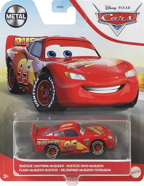 Disney Pixar Cars Rust Eze Racing Center Lightning Mcqueen Car Play Vehicles