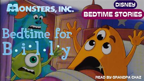 Pixars Monsters Inc Bedtime For Billy Read Aloud Bedtime Stories