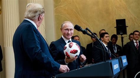 What A Soccer Ball Said About Putins Meeting With Trump In Helsinki