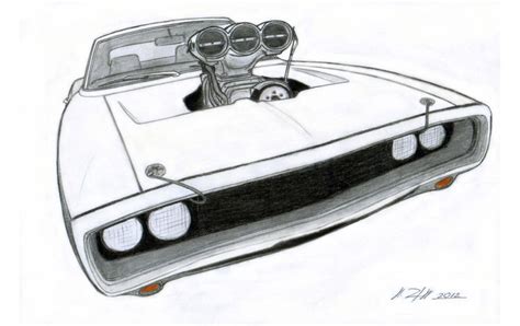 Https://tommynaija.com/draw/how To Draw A 1970 Dodge Daytona With Blower