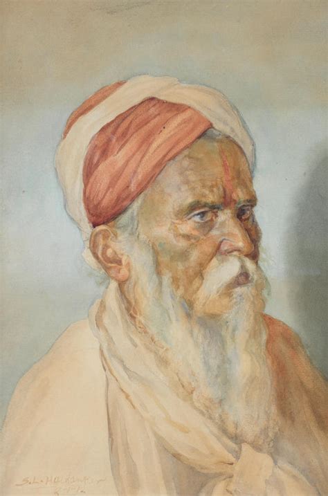 bonhams sawlaram laxman haldankar india 1882 1968 an elderly bearded man