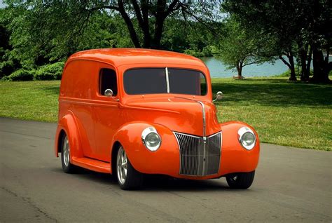 1940 Ford Panel Truck Photograph By Tim Mccullough