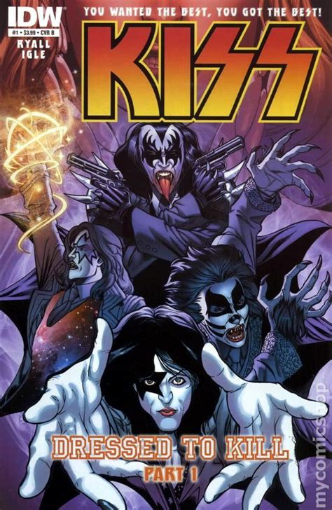 Kiss 2012 Idw 1b Vintage Music Posters Retro Poster Poster Art