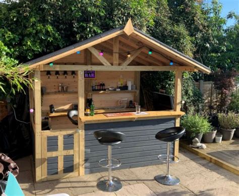 Small appliances, blenders, microwaves and even popcorn makers all require. Outdoor Garden Bar / Barbeque Build Plans Do It Yourself Cocktail Gin Bar BBQ | eBay