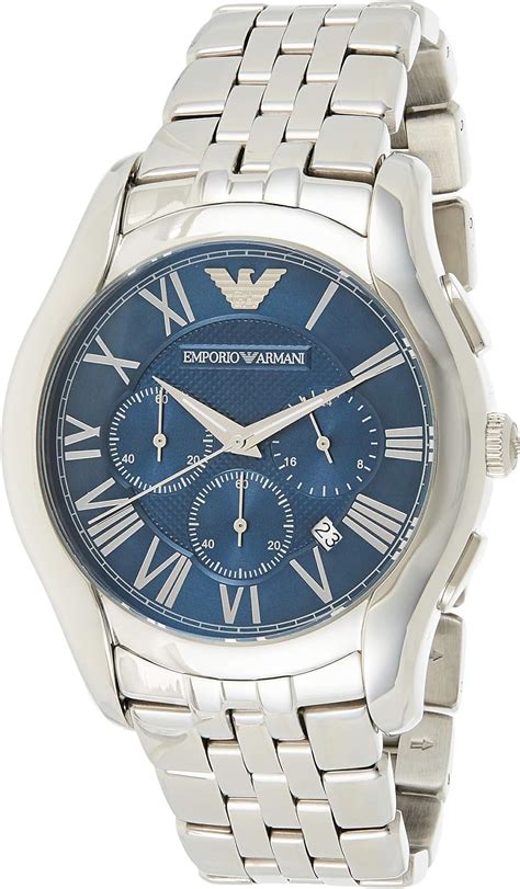 Emporio Armani Mens Classic Stainless Steel Wrist Watch