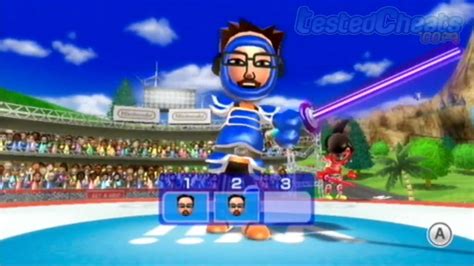 Wii Sports Resort Swordplay How To Get The Purple Sword And The Double