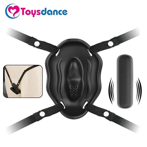 Toysdance Functions Powerful Strap On Vibrator For Women Adjustable Belt Female Clitoral