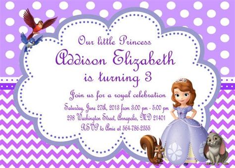 This item is unavailable | etsy. Sofia the First Birthday Party Invitation by FantasticInvitation, $7.99 | Sofa the first ...