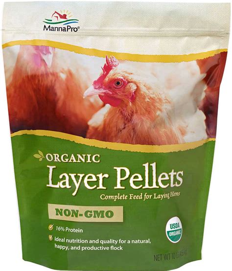 Organic Layer Pellets Complete Feed For Hens 10 Lb Item 42012
