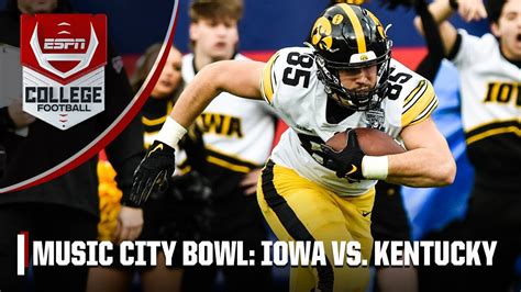 Music City Bowl Iowa Hawkeyes Vs Kentucky Wildcats Full Game