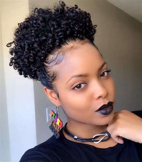 Image Result For Natural Hair Afro Puff Slick Edges Natural Hair
