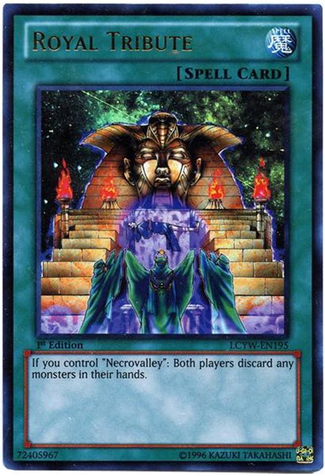 Yugioh Legendary Collection 3 Single Card Ultra Rare Royal Tribute Lcyw