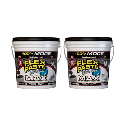 Buy Flex Paste Max 12 Lb Black All Purpose Strong Flexible Watertight