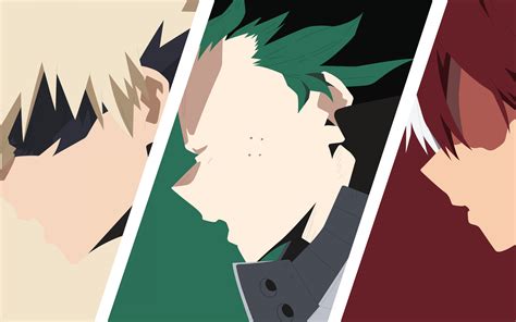 Katsuki Bakugo Wallpaper K Izuku Midoriya Shoto Todoroki