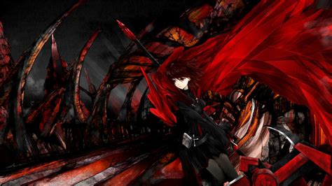 Red And White Anime Wallpapers Wallpaper Cave