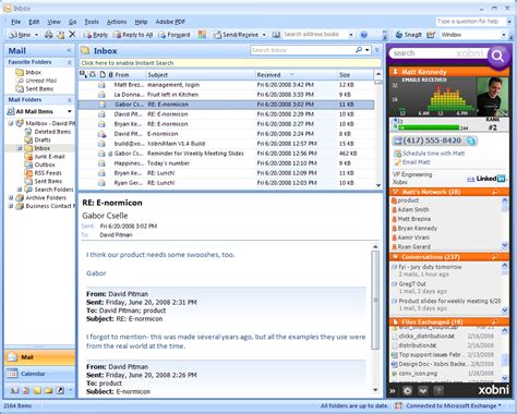Microsoft Outlook Addin Xobni Outlook Utilities