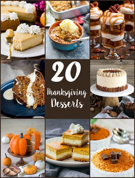 20 thanksgiving desserts 3 yummy tummies