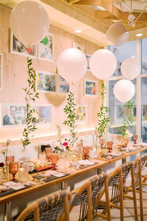 Romantic Chic Birthday Party Ideas | Photo 2 of 12 | Dinner party table