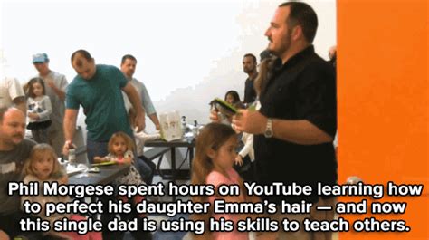 republicanidiots micdotcom awesome dad teaches other dads how to do their daughters hairbest