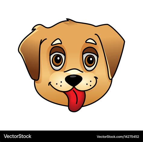 Dog Face Cartoon