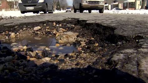 It Could Take Days Before Potholes Get Filled