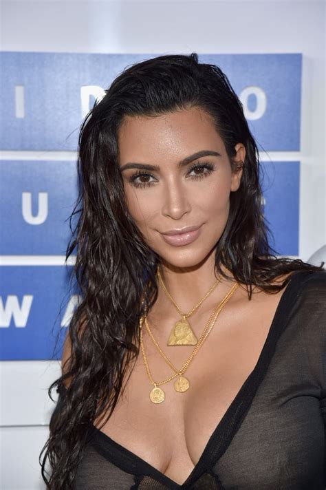 Kim Kardashian Hair And Makeup 2016 Mtv Video Music Awards Popsugar Beauty Photo 2