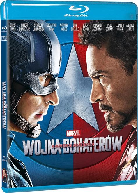 Chris evans, robert downey jr., scarlett johansson and others. Film Blu-ray Kapitan Ameryka: Wojna bohaterów (Blu-ray ...