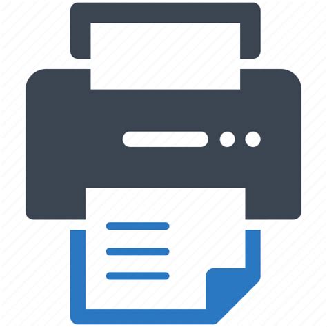 Office Supplies Printer Printing Icon