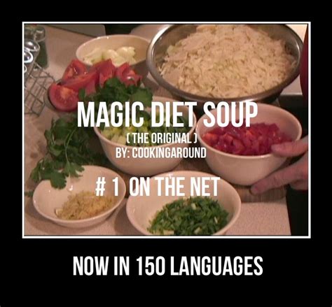 Cookingaround Magic Diet Soup Lose Weight Fast Low Gi