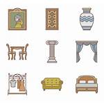 Closet Clipart Icon Icons Vector Decoration Furniture