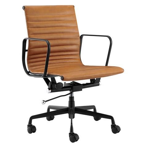 With the ultimate quality assurance and at bargain prices. ErgoDuke Deluxe Eames Replica Low Back Ribbed Leather ...