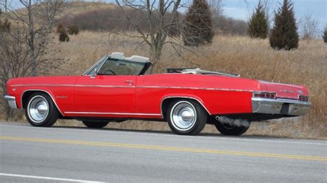 1966 Chevrolet Impala Ss Super Sport Convertible Stock 20mb For Sale