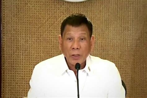 Duterte Blasts Treatment Of Resource Persons In Senate Probe ABS CBN News