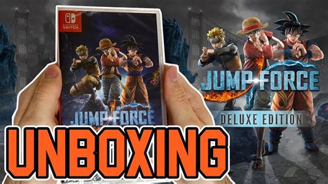 Jump Force Deluxe Edition Nintendo Switchunboxing Youtube