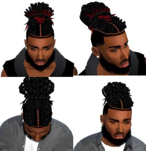 Download Patreon Sims Hair Sims 4 Hair Male Sims 4 Black Hair