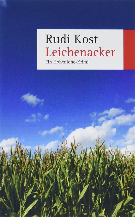 Amazon Com Leichenacker Rudi Kost Books